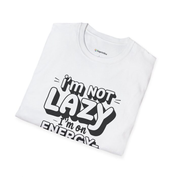 Funny Energy Saving Mode T-Shirt for Relaxed Vibes - Image 4