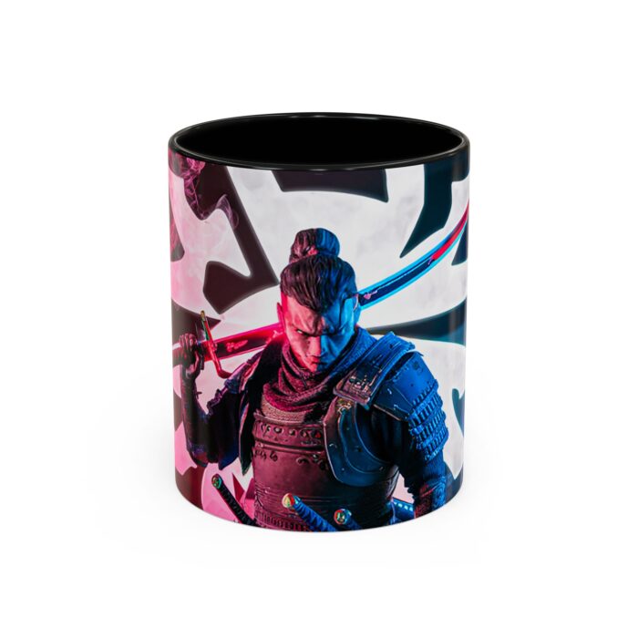 Samurai Warrior Accent Coffee Mug - Bold Design for Tea and Coffee Lovers - Image 5