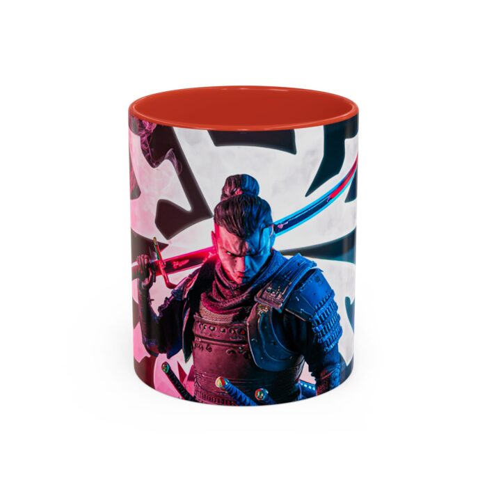 Samurai Warrior Accent Coffee Mug - Bold Design for Tea and Coffee Lovers - Image 13