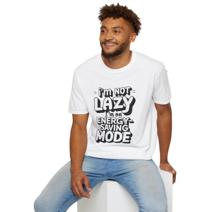 Funny Energy Saving Mode T-Shirt for Relaxed Vibes