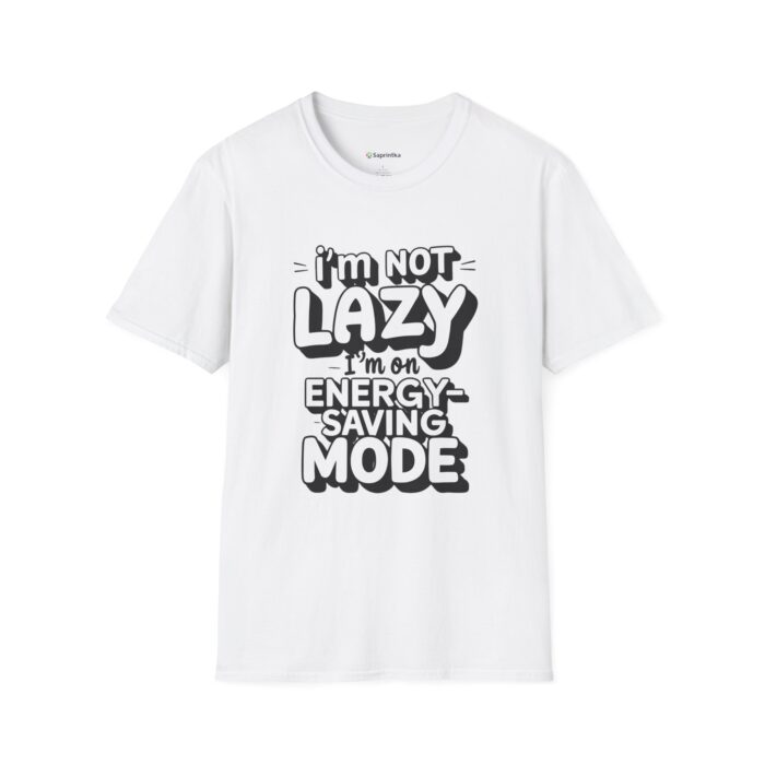 Funny Energy Saving Mode T-Shirt for Relaxed Vibes - Image 2