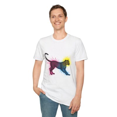 Colorful Tiger Graphic Unisex T-Shirt - Fun and Trendy Design